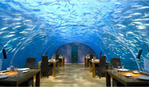 Подводен ресторант Ithaa – Малдивите.