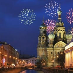 Нова година в Русия - Санкт Петербург и Москва