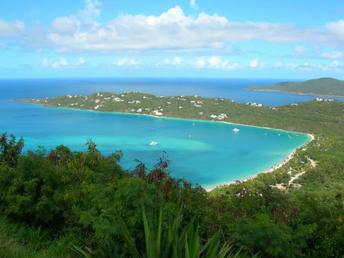 Плажът Мегънс Бей - Карибски острови