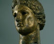 Позлатена глава от статуя на бог Аполон - уникална находка в София