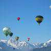 Зимният алпийски фестивал на балоните